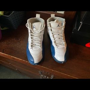 French Blue Jordan 12s